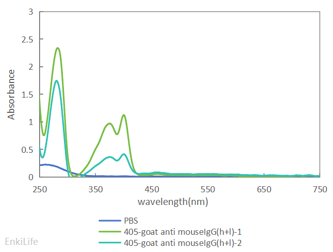标记案例 Fluor405标记试剂盒应用效果