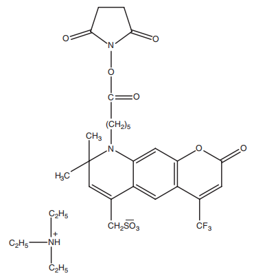 Fluor430SE化学结构