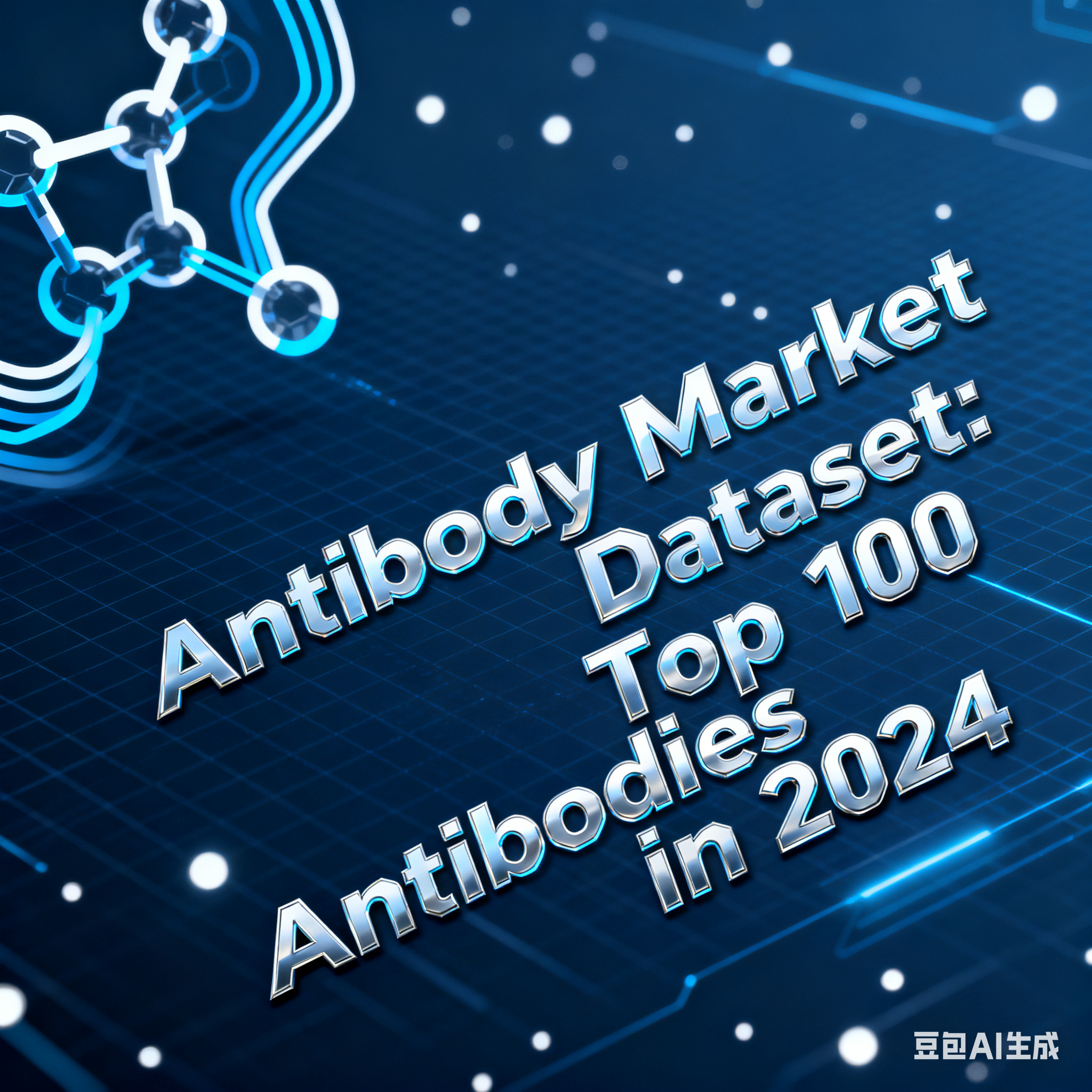 抗体市场数据集：2024年排名前100的抗体